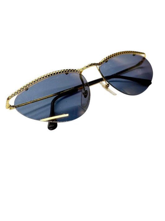 Chloé Aviator Sunglasses, Gold Frame