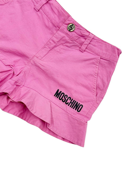 Moschino Pink Ruffled Shorts - 3