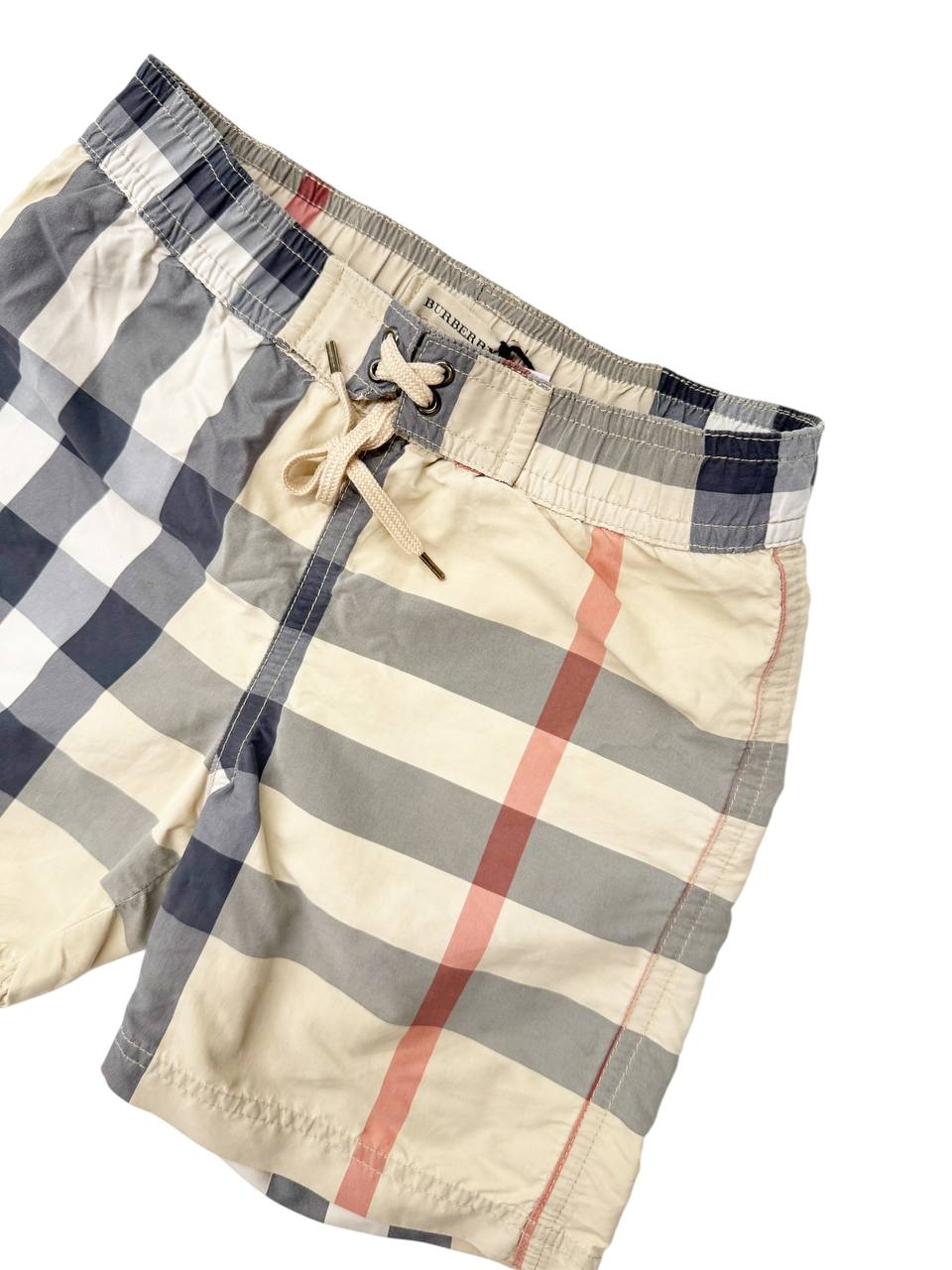 Burberry Check Print Swim Shorts - 5Y/108cm