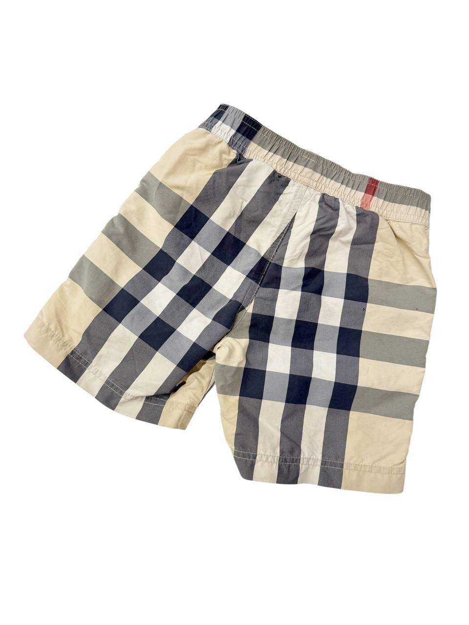 Burberry Check Print Swim Shorts - 5Y/108cm