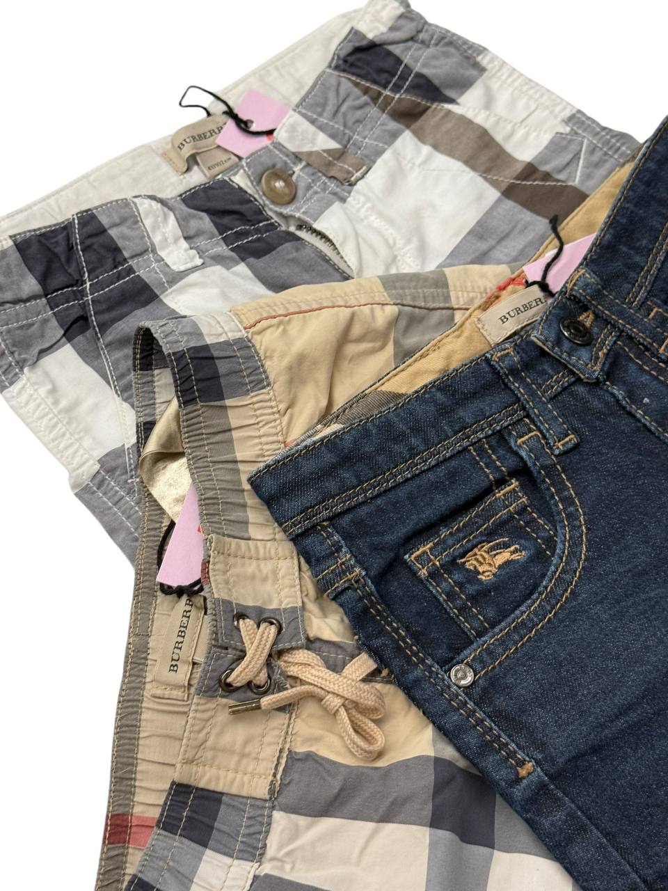 Burberry Kids Denim Shorts - 4Y/102cm