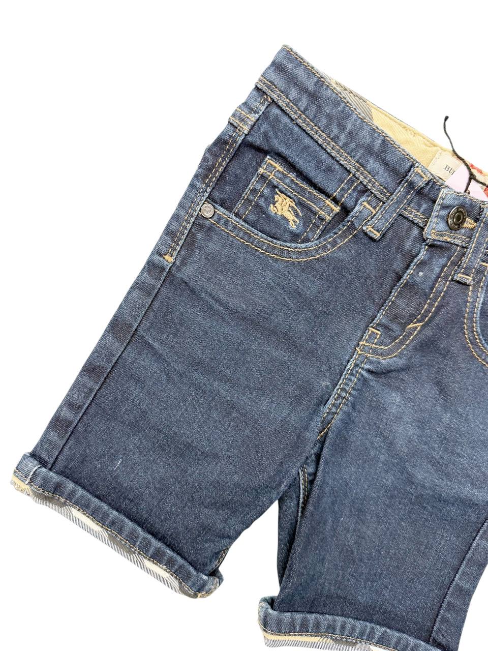 Burberry Kids Denim Shorts - 4Y/102cm