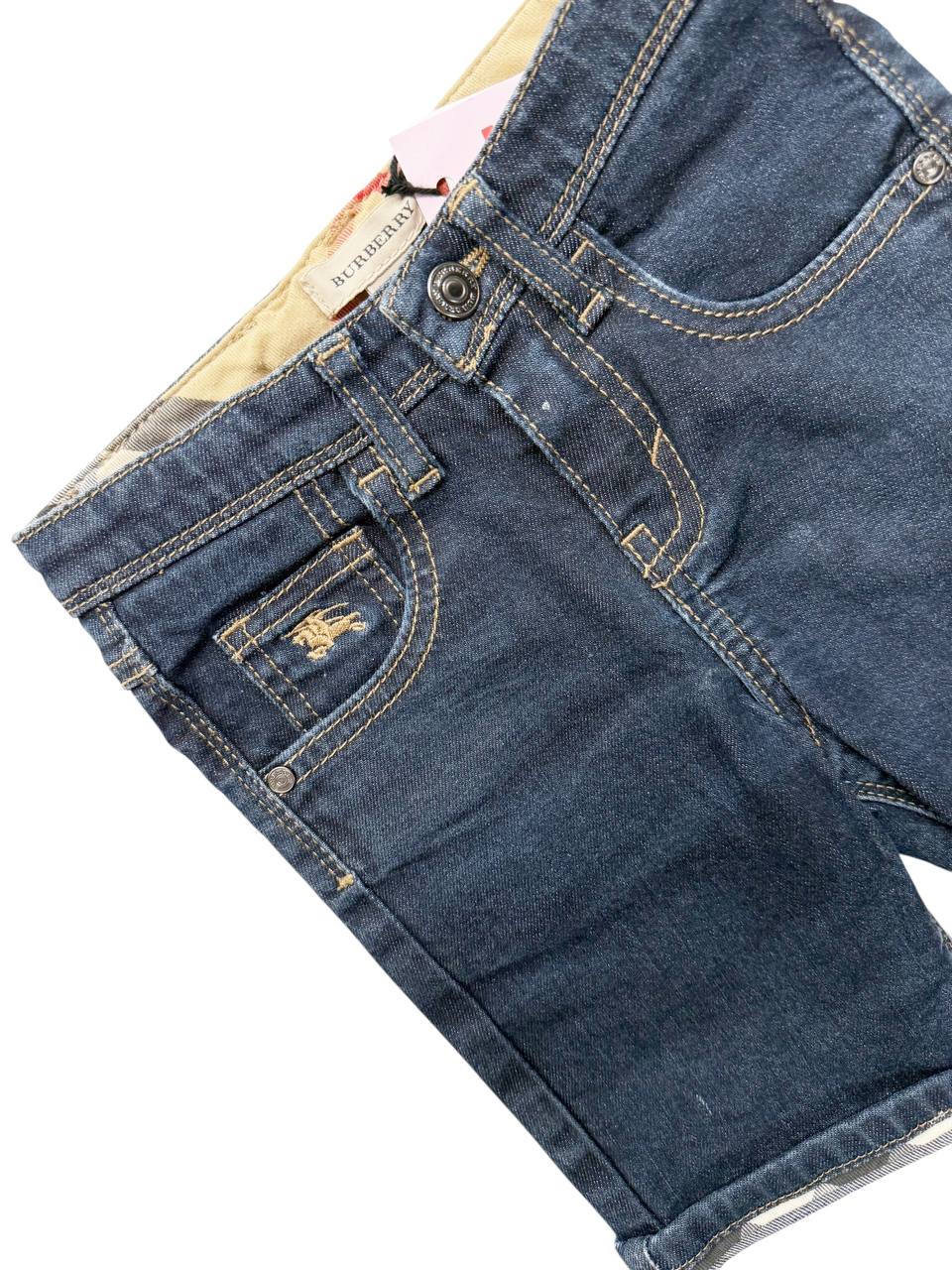 Burberry Kids Denim Shorts - 4Y/102cm