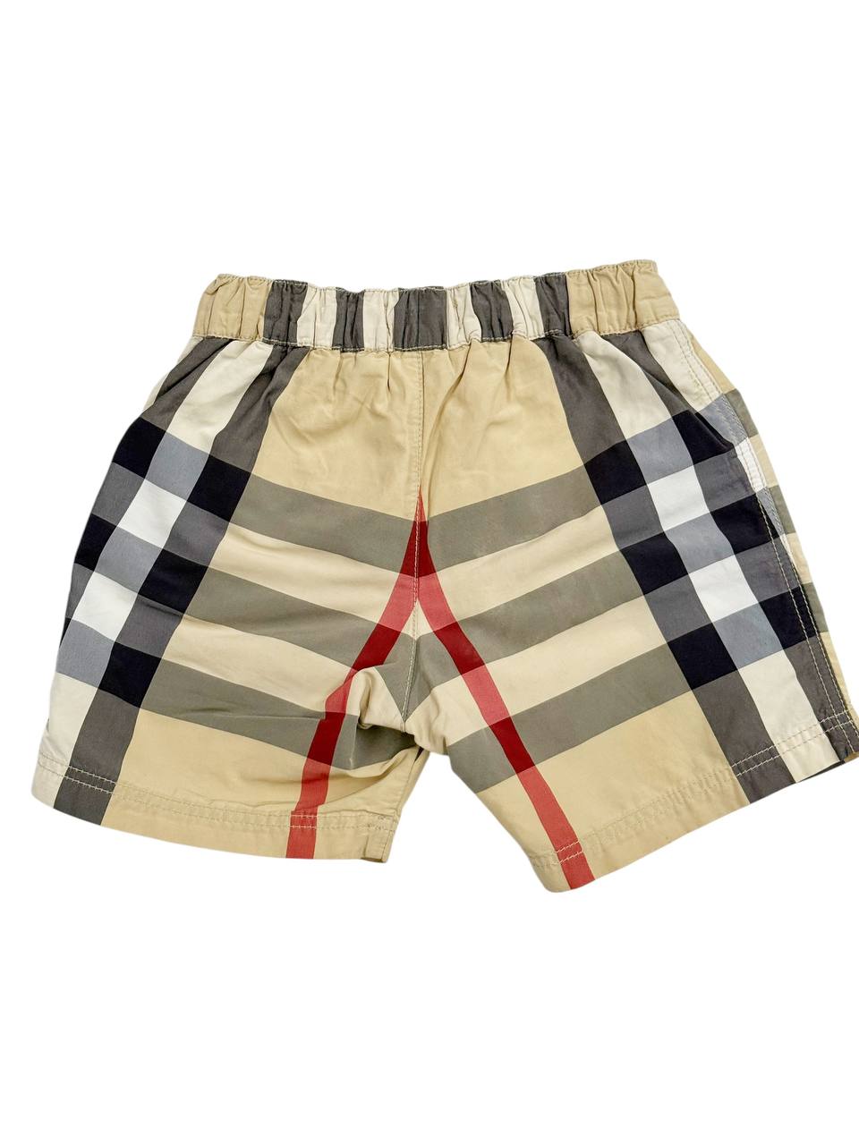 Burberry Check Print Swim Shorts - 2Y/86cm