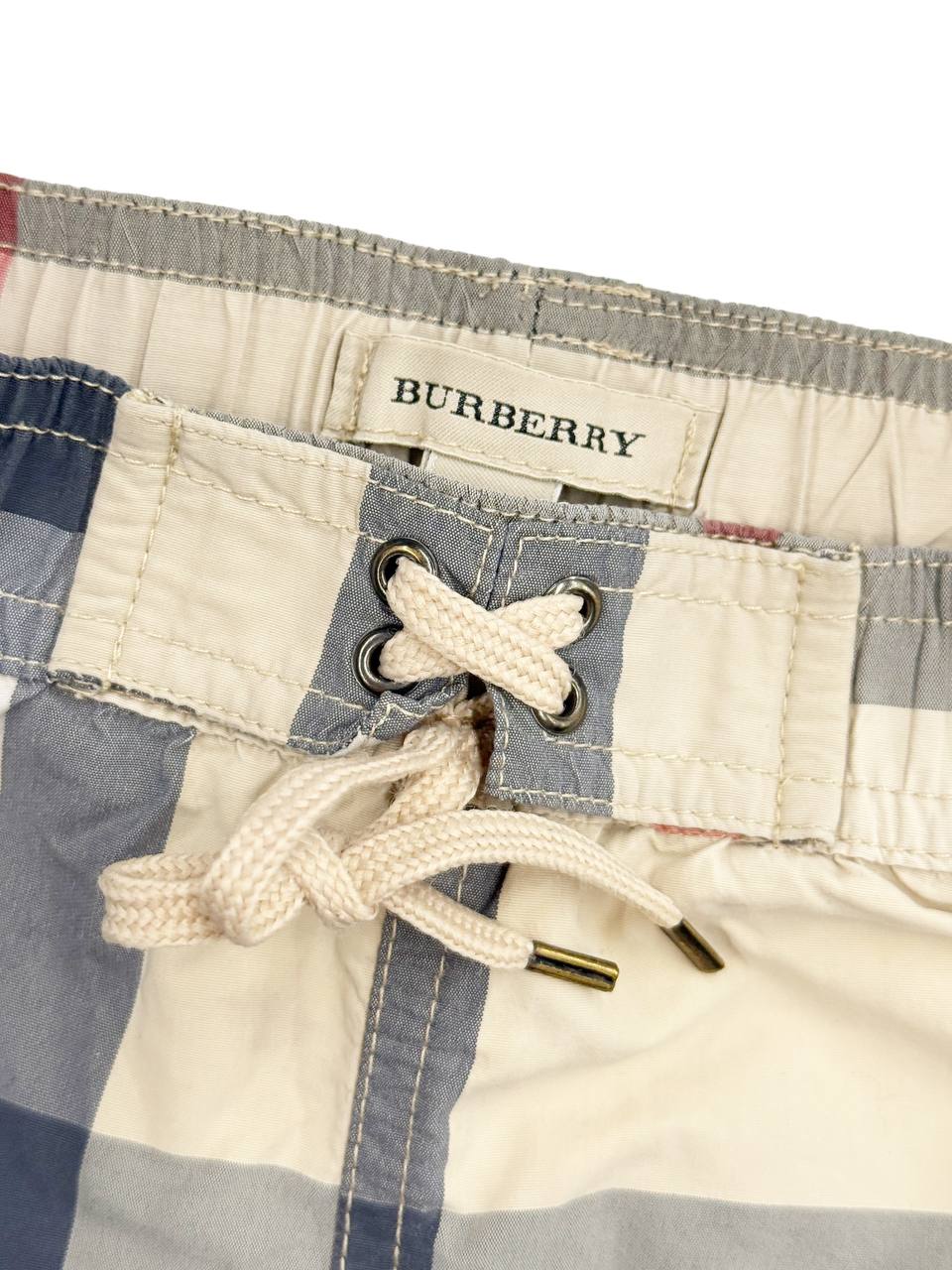 Burberry Check Print Swim Shorts - 2Y/86cm