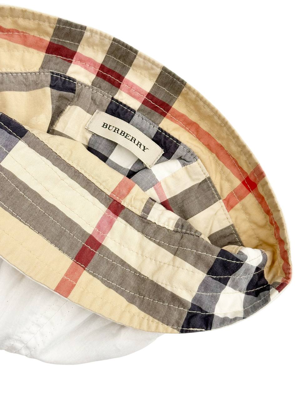 Burberry Classic Bucket Hat with Bow Detail