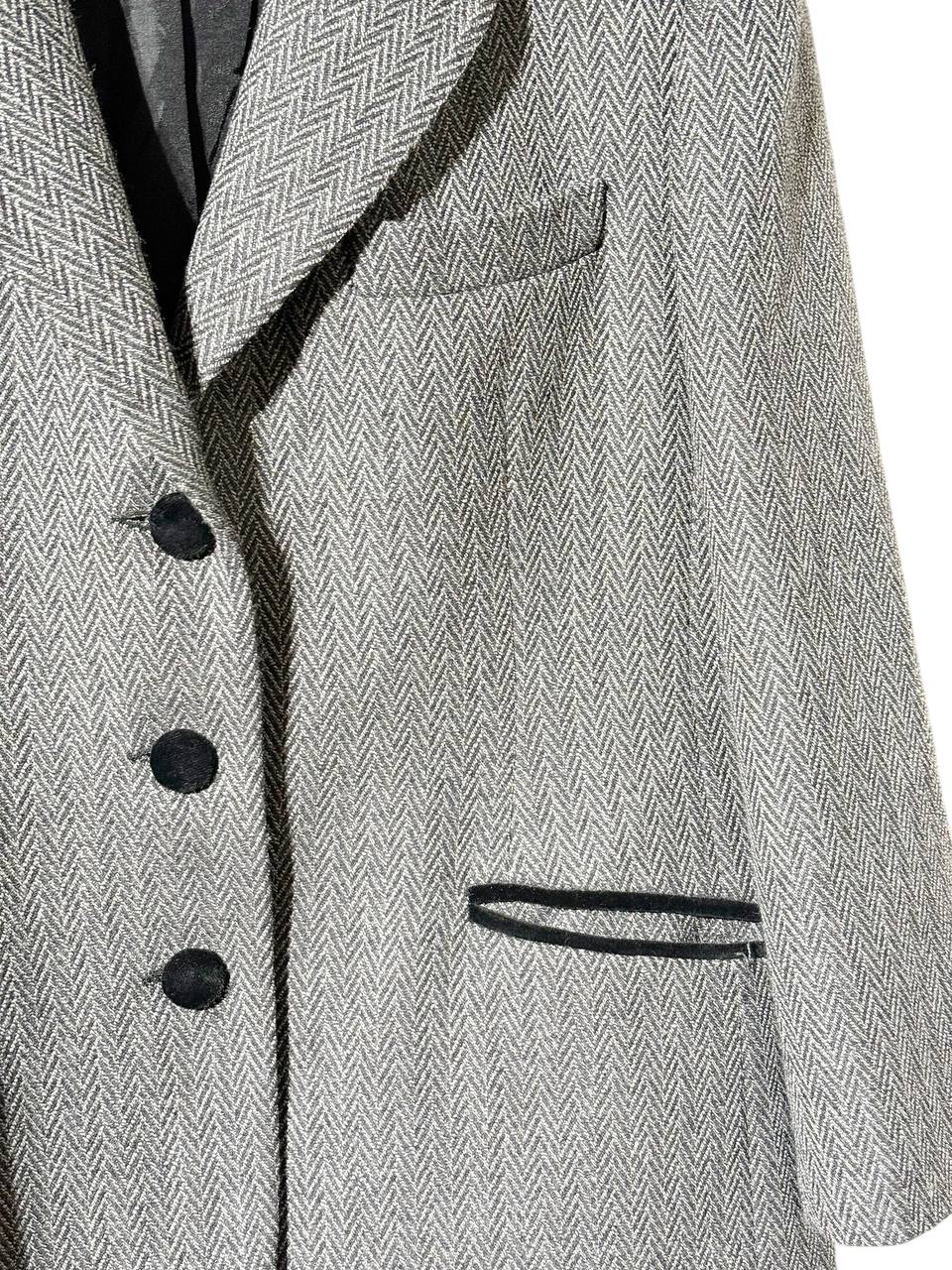 L’Atelier Vintage Herringbone Blazer