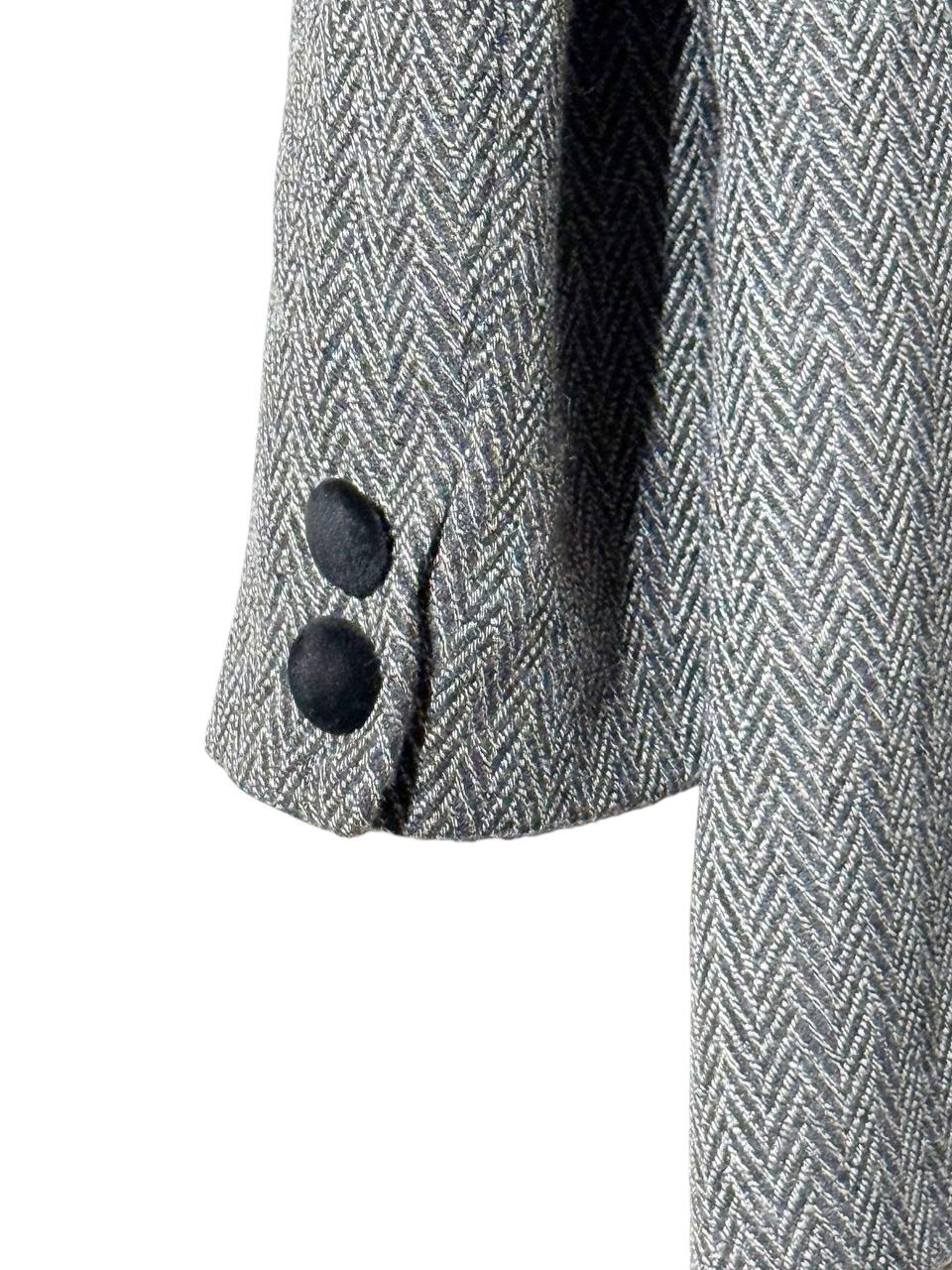 L’Atelier Vintage Herringbone Blazer