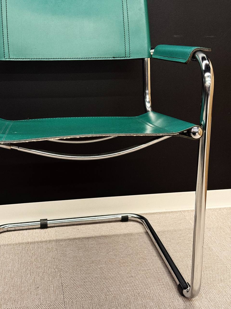 S34 Bauhaus Chair by Mart Stam – Green Edition