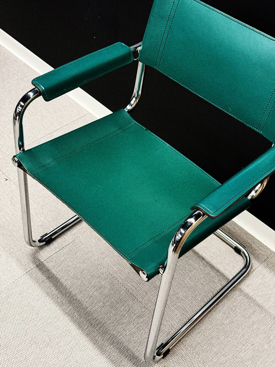 S34 Bauhaus Chair by Mart Stam – Green Edition