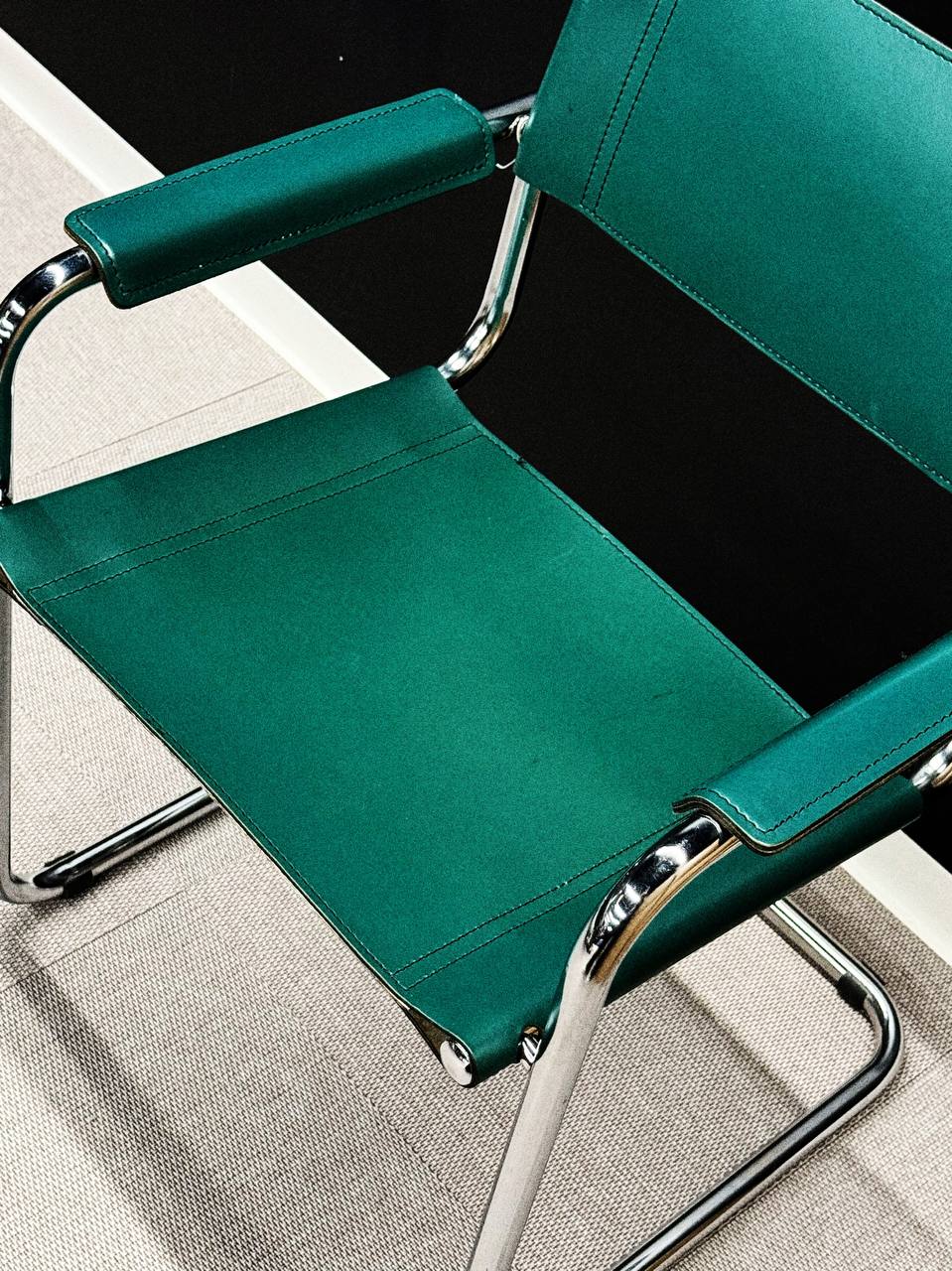 S34 Bauhaus Chair by Mart Stam – Green Edition