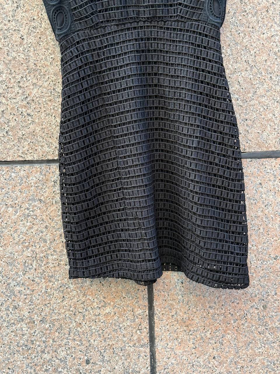 Sandro Black Lace Dress