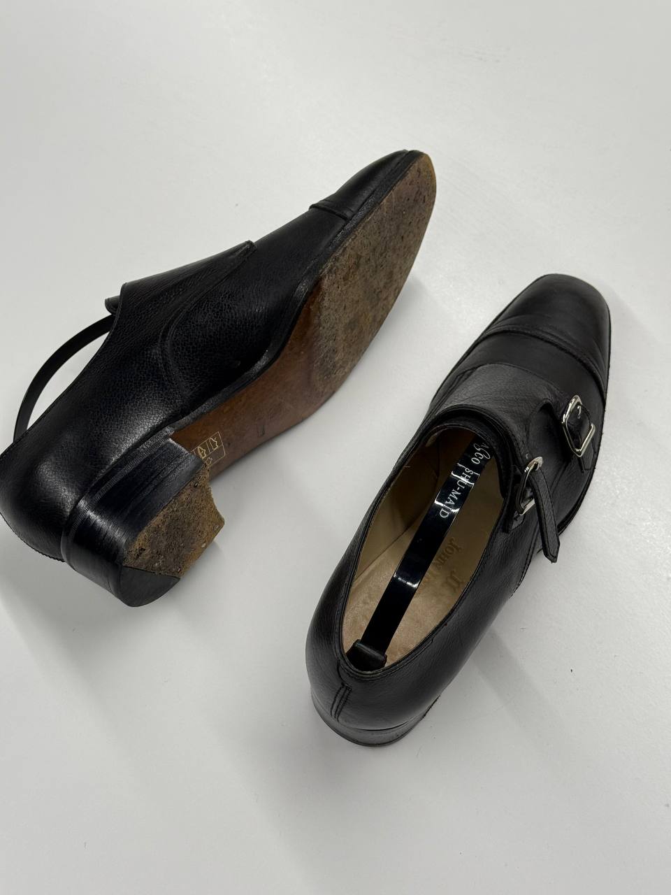 John Lobb Double Monk-Strap Leather Shoes