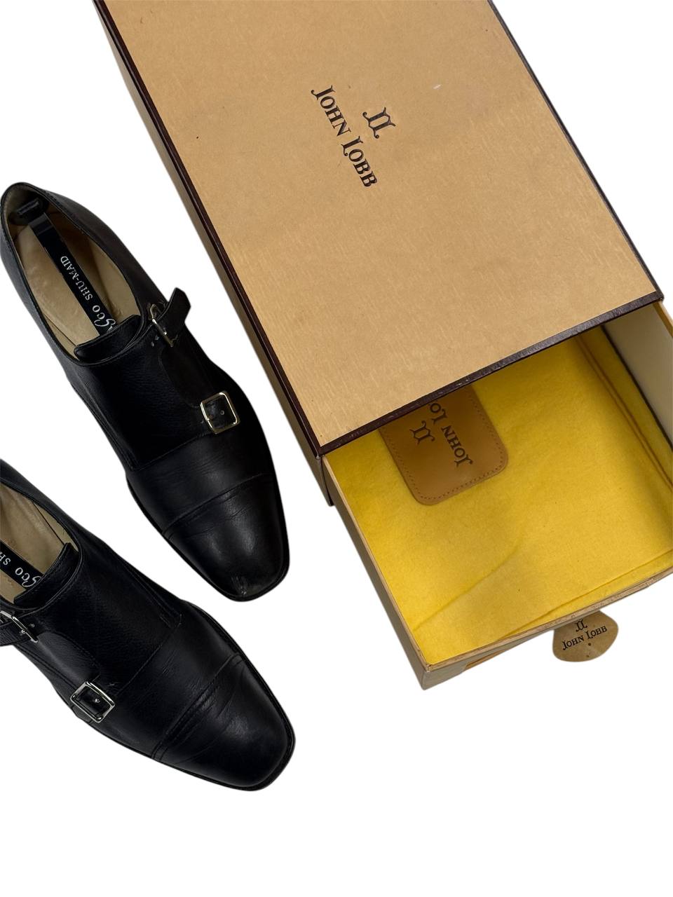 John Lobb Double Monk-Strap Leather Shoes