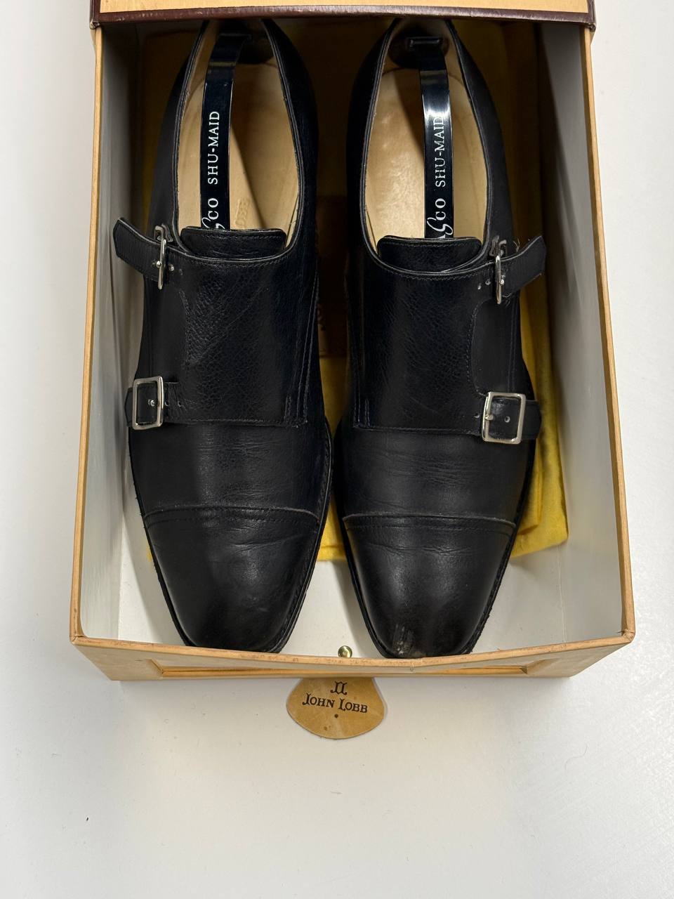 John Lobb Double Monk-Strap Leather Shoes