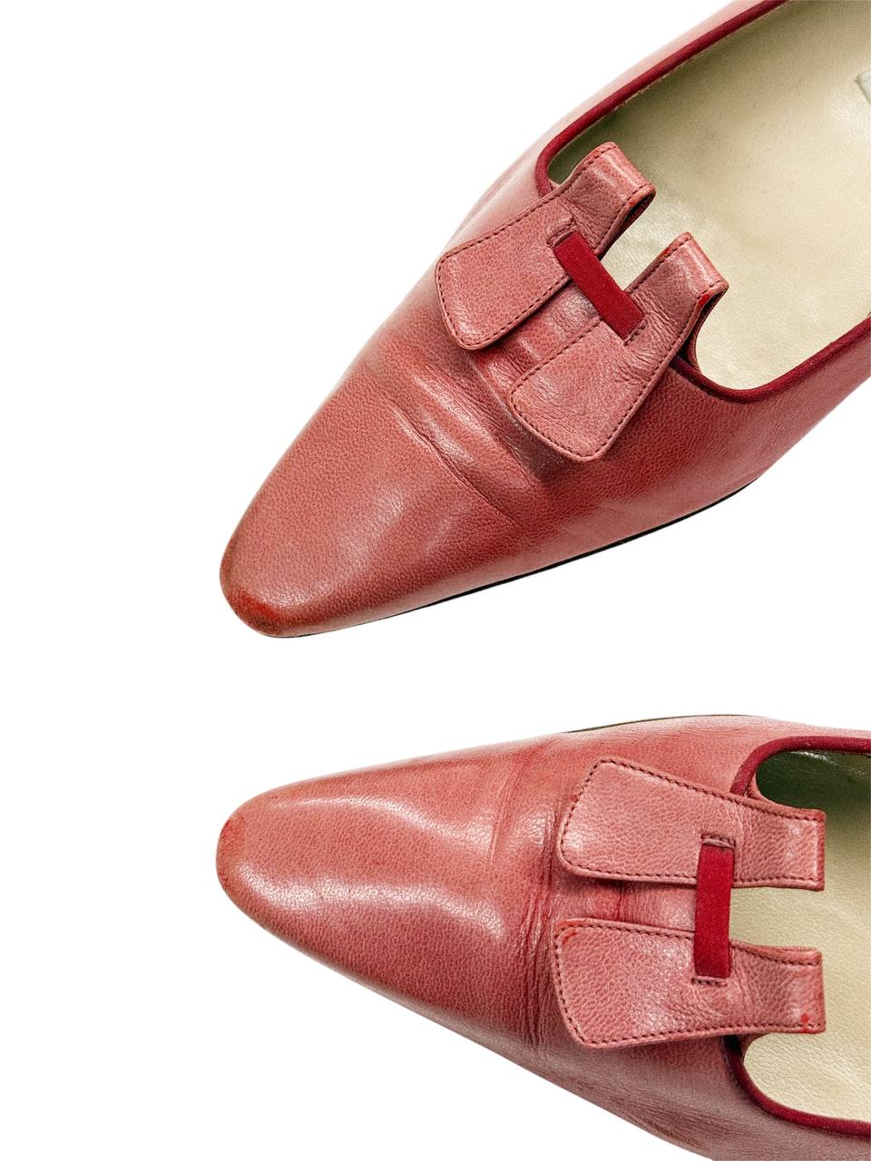 Manolo Blahnik Rose Bow Flats